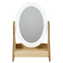 Voir la diapositive 1 : Paris Prix Miroir pour Coiffeuse Enfant  Bella  49cm Blanc