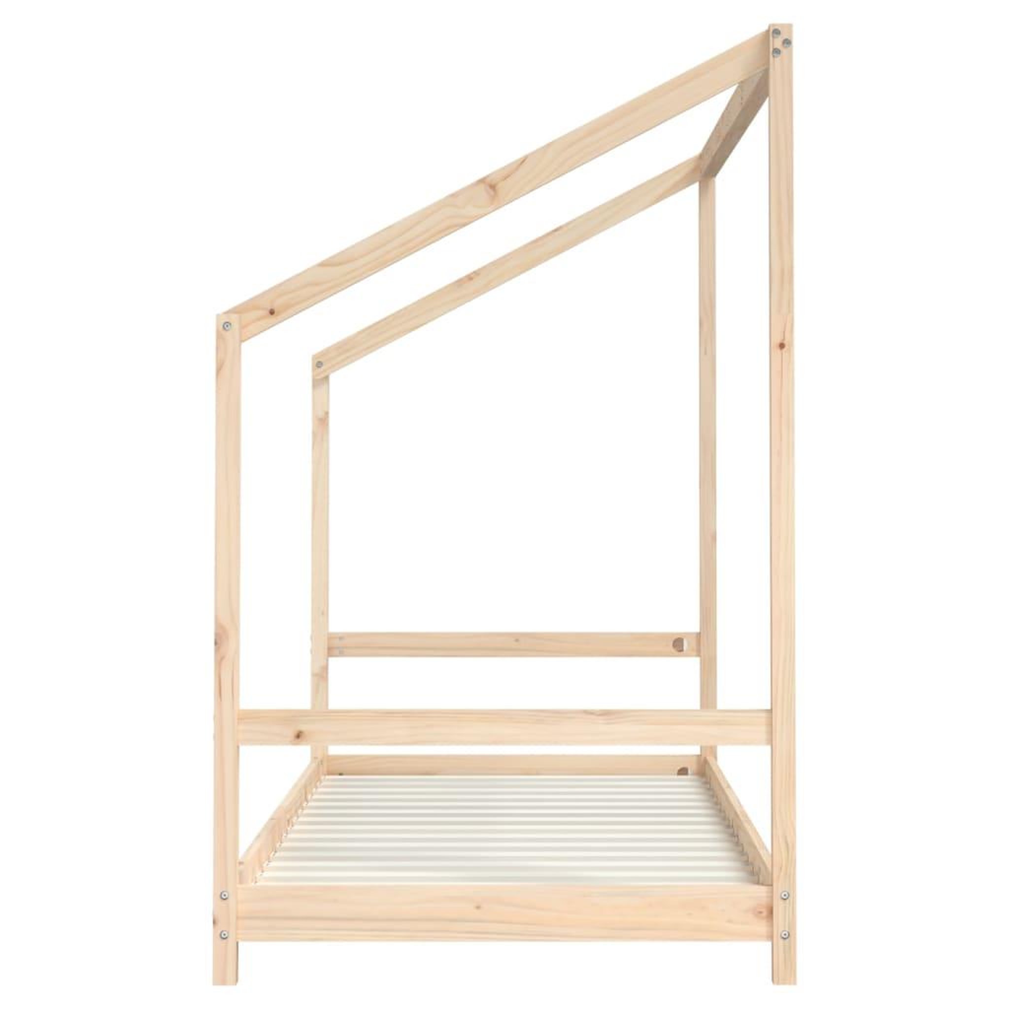 Voir la diapositive 5 : VIDAXL Cadre de lit pour enfants 2x(90x190) cm bois de pin massif