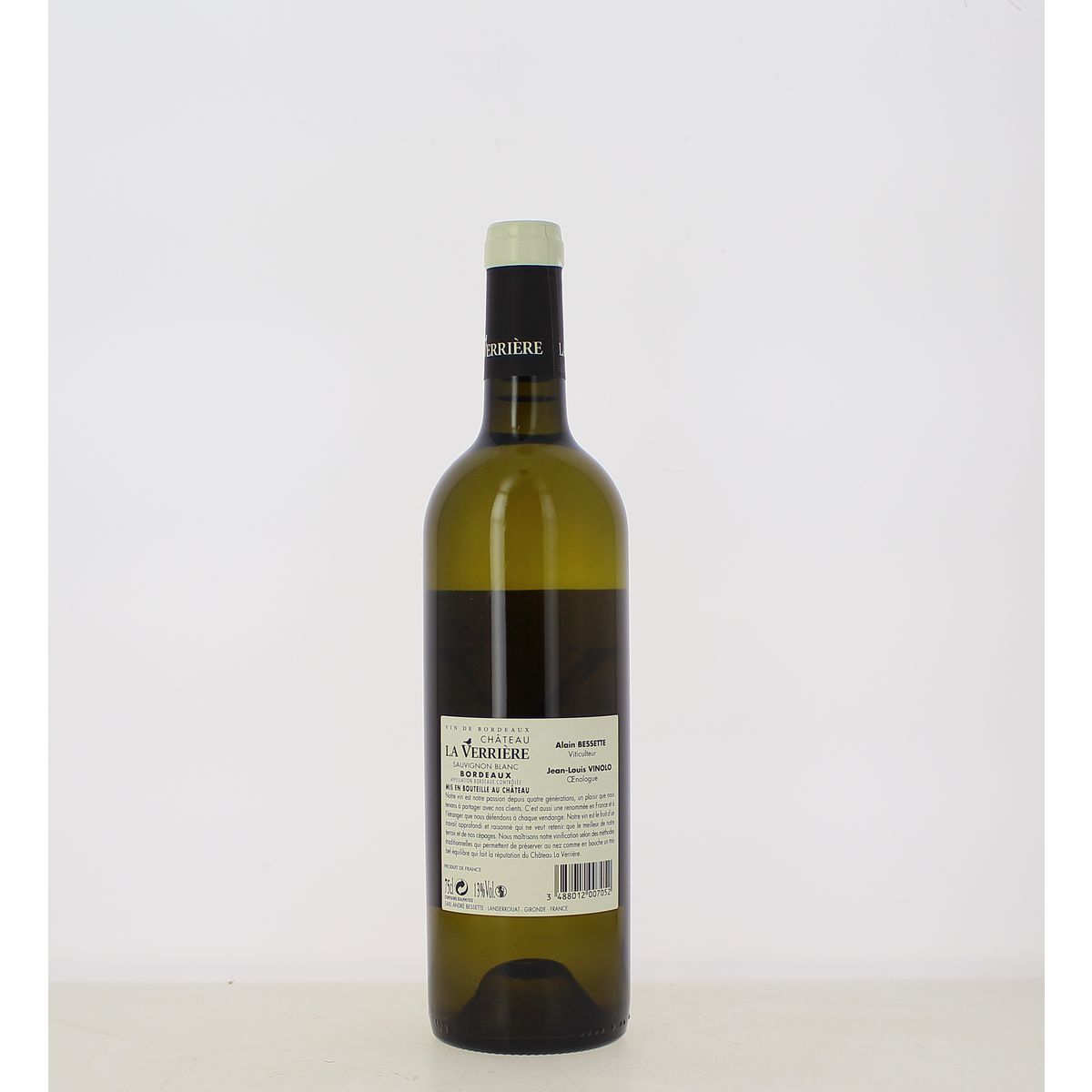 Château La Verrière Bordeaux Blanc 2016