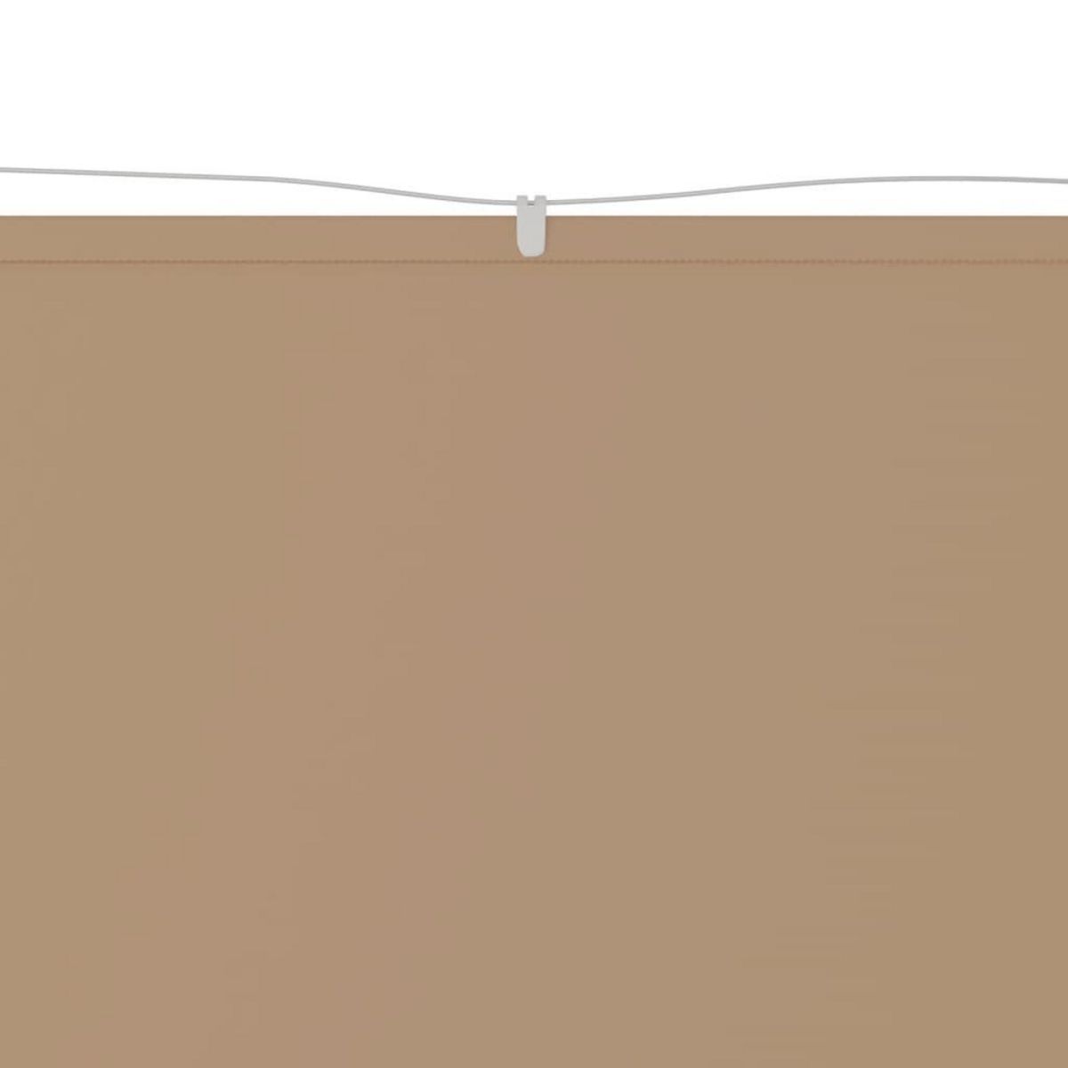 VIDAXL Auvent vertical Taupe 200x360 cm Tissu oxford