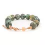 SLOYA Bracelet Kamelia en pierres Turquoise Africain
