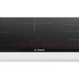 Voir la diapositive 5 : BOSCH Table de cuisson à induction 80cm 5 feux 7400w flexinduction noir - pxv875dv1e