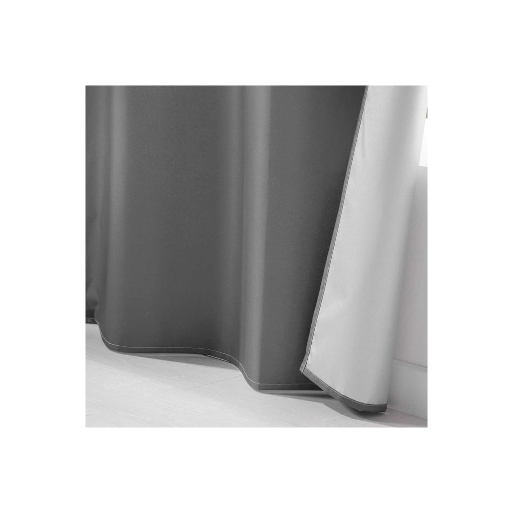 Voir la diapositive 2 : Douceur d'Intérieur Rideau isolant à œillets  icemount  140x260cm anthracite