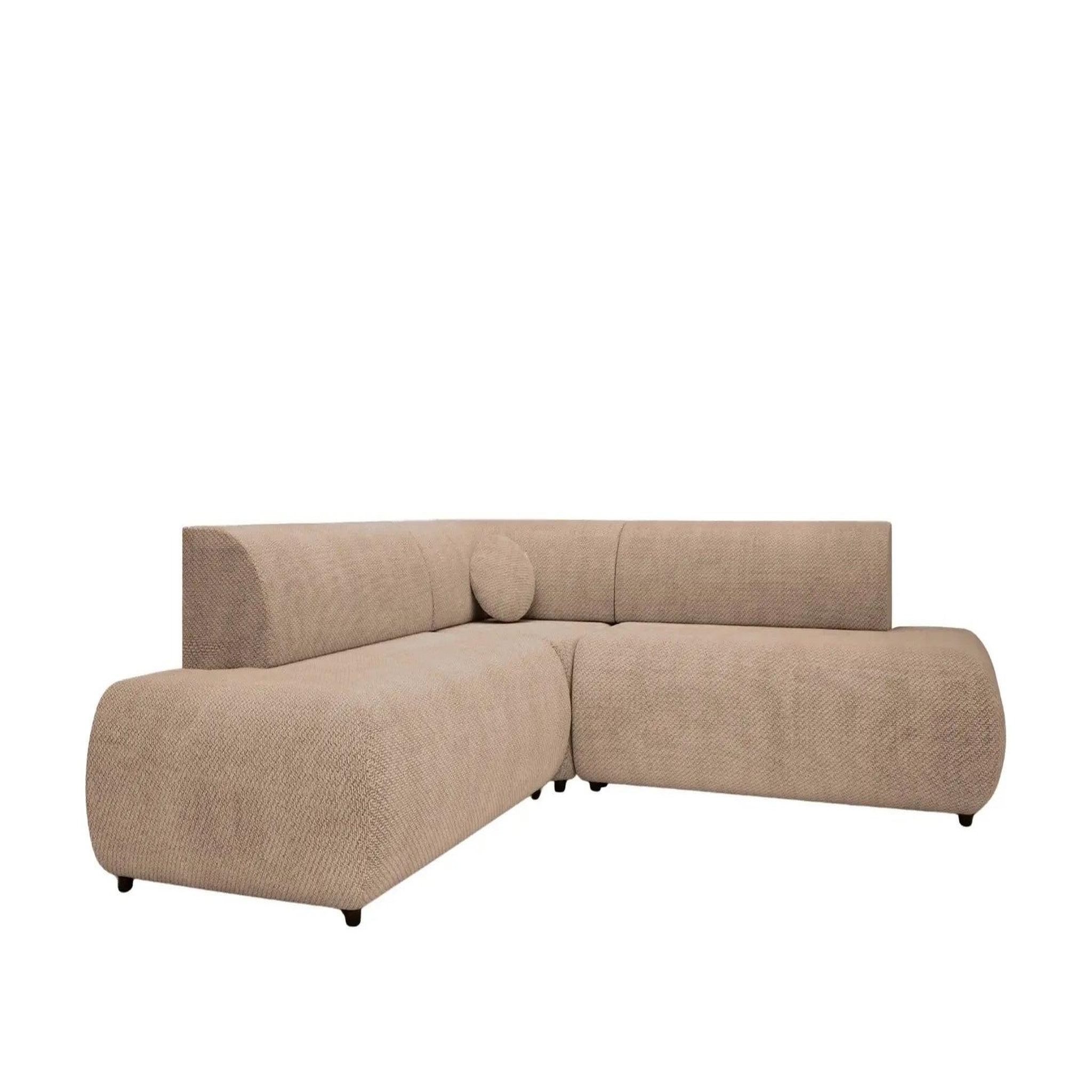 Voir la diapositive 1 : CASANOVA PARIS LEVI - Canapé panoramique convertible tissu lisse