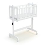 AT4 Berceau cododo évolutif ESSENTIEL en bois. Coloris disponibles : Blanc, Beige