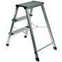 Voir la diapositive 3 : WERKAPRO Marchepied pliable en aluminium 3 marches WERKA PRO