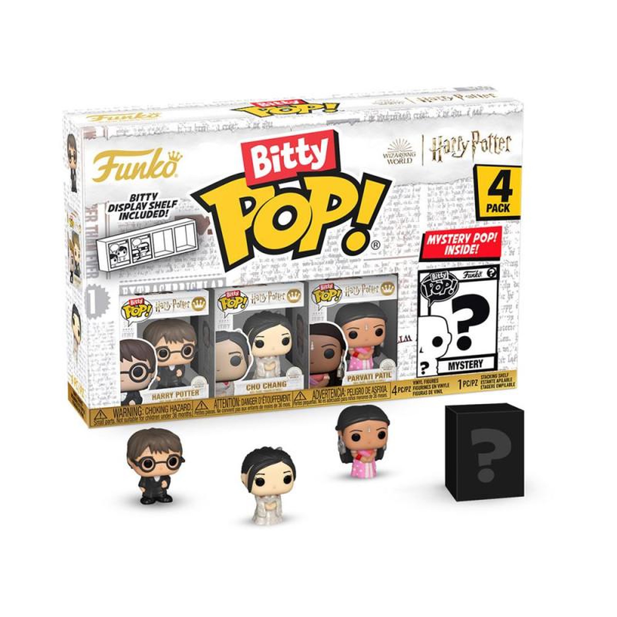 Funko Pack 4 Figurines Funko Bitty Pop Harry Potter GoF Harry