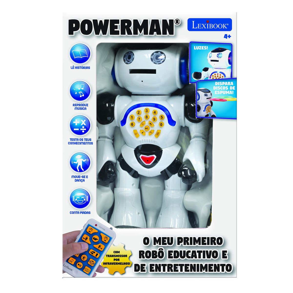 Lexibook POWERMAN Robot Interactif (Portugais)