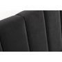 Voir la diapositive 6 : CONCEPT USINE Lit 160x200 cm en velours noir CAMBRIDGE