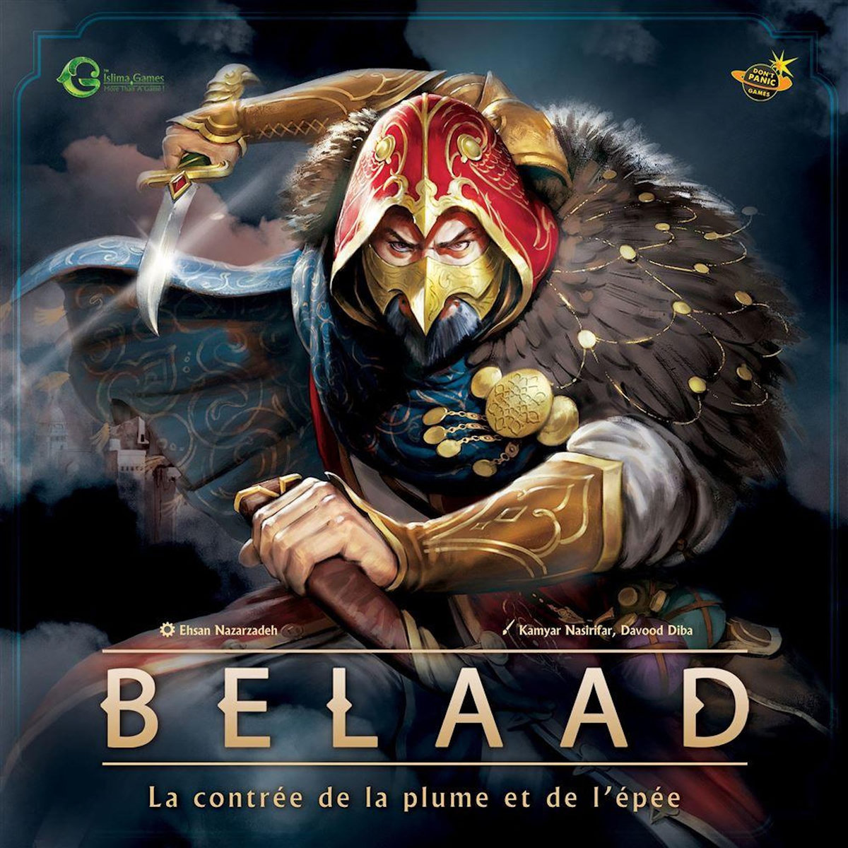 Asmodee Jeu de stratégie Asmodee Belaad La Contrée de la Plume et de l Epée