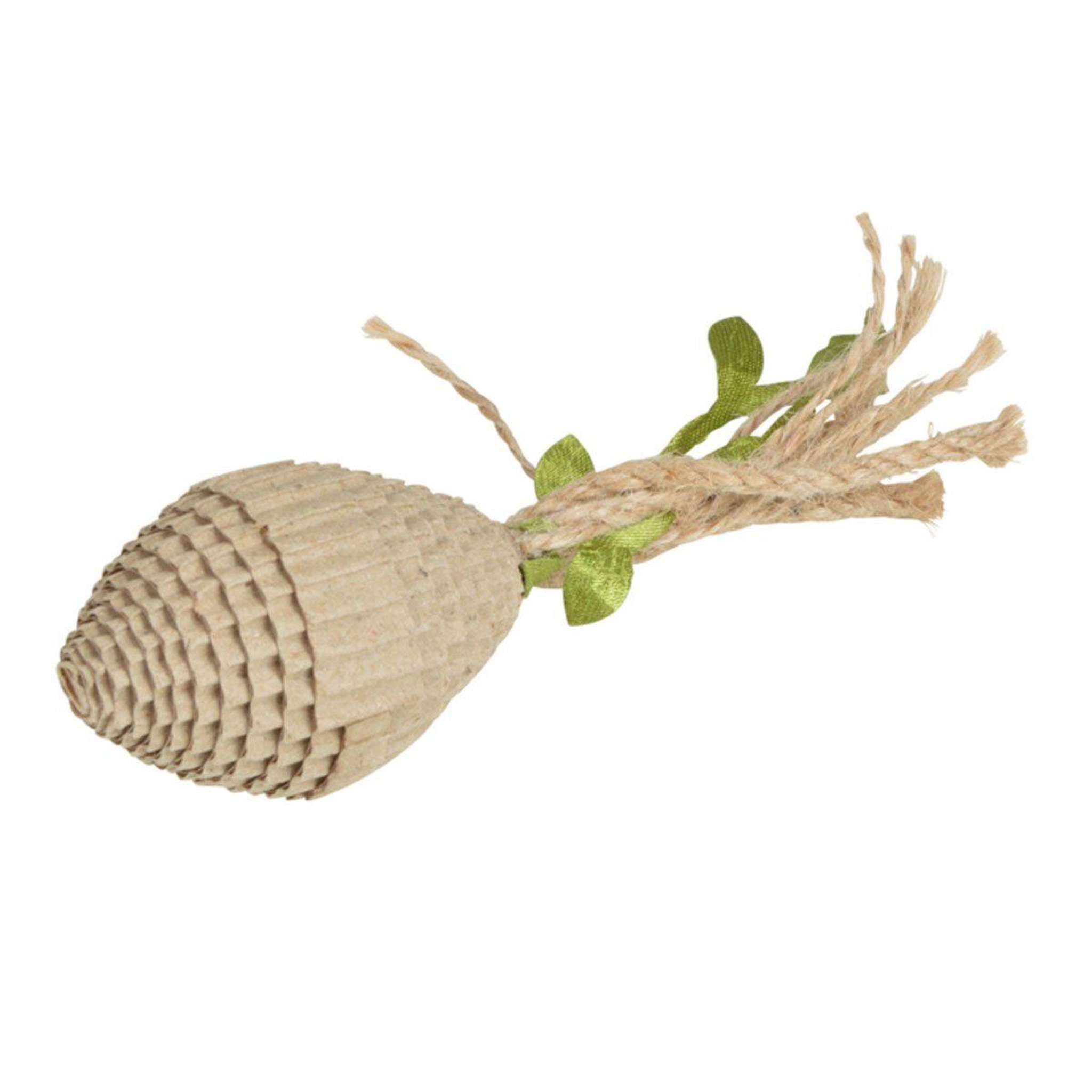 LOVE STORY Jouet pour Chat  Balle & Ficelles  13cm Naturel