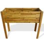 Voir la diapositive 3 : VIDAXL Lit sureleve de jardin Bois massif d'acacia
