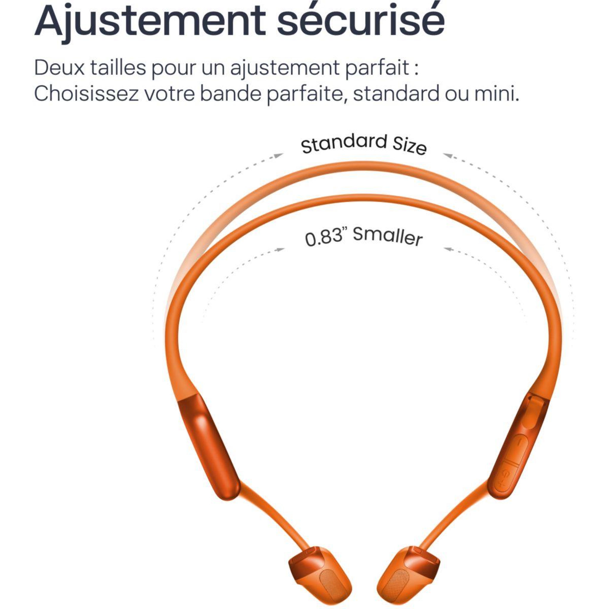 Voir la diapositive 3 : SHOKZ Casque OpenRun Pro 2 Orange