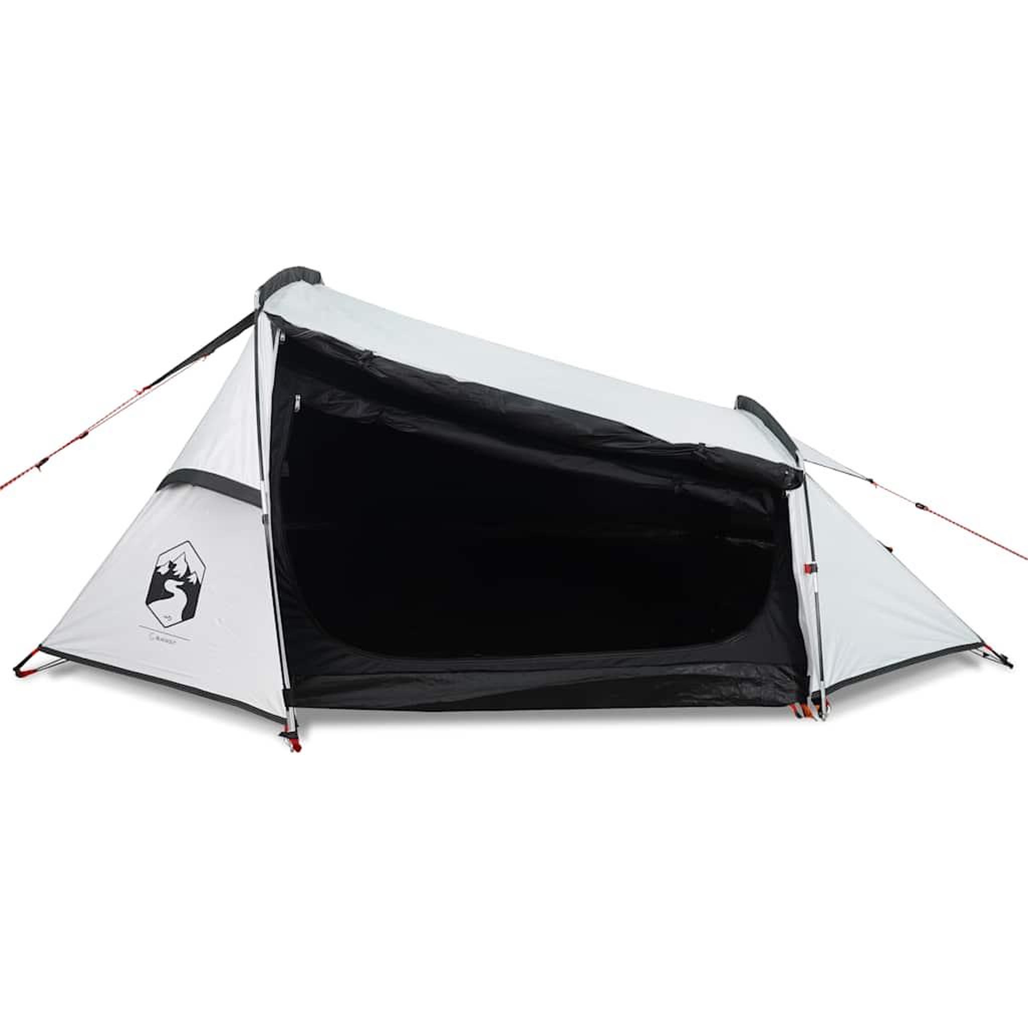 Voir la diapositive 4 : VIDAXL Tente de camping tunnel 2 personnes tissu occultant impermeable