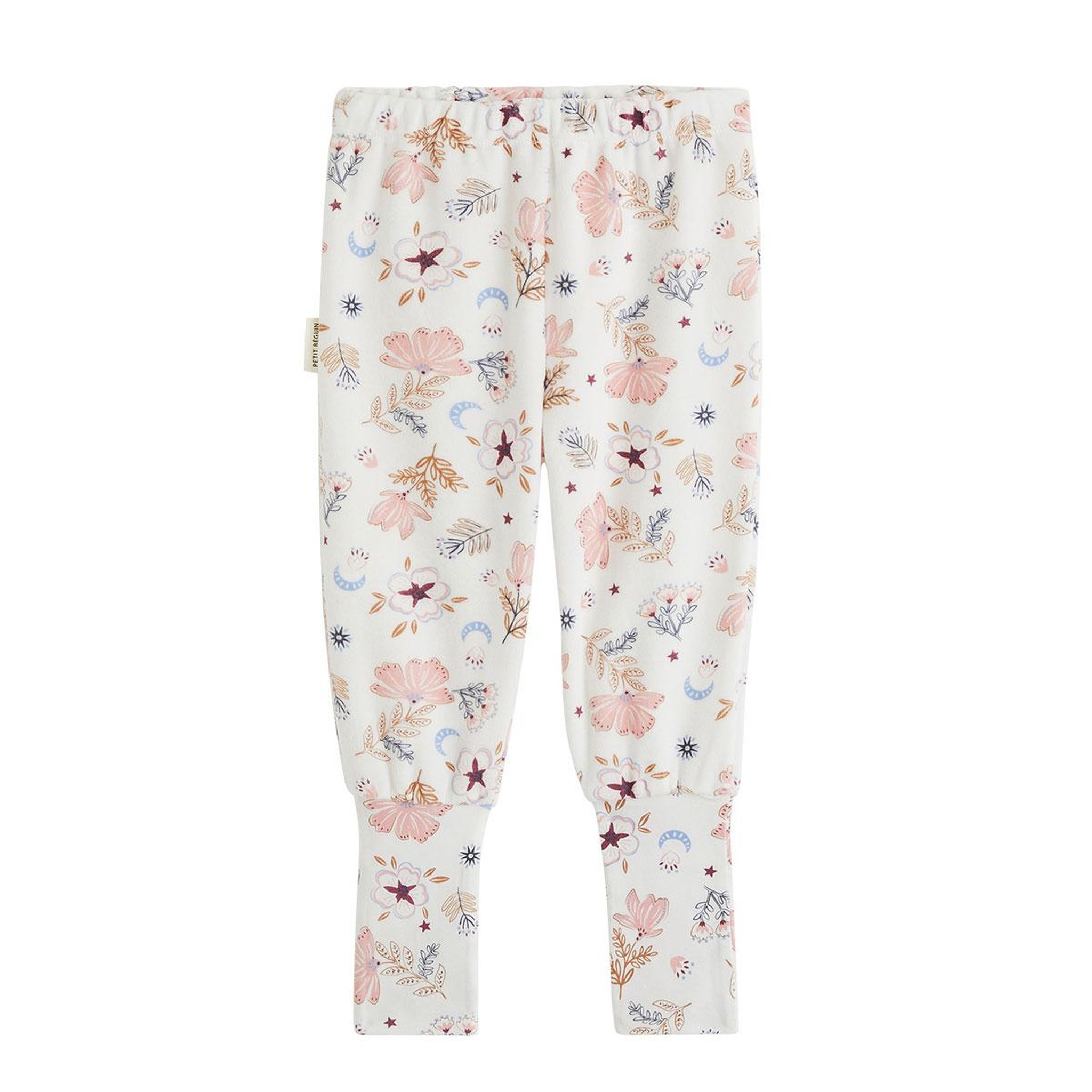 Voir la diapositive 5 : PETIT BEGUIN Lot de 2 pyjamas bébé 2 pièces en velours à pieds retroussables Cléo
