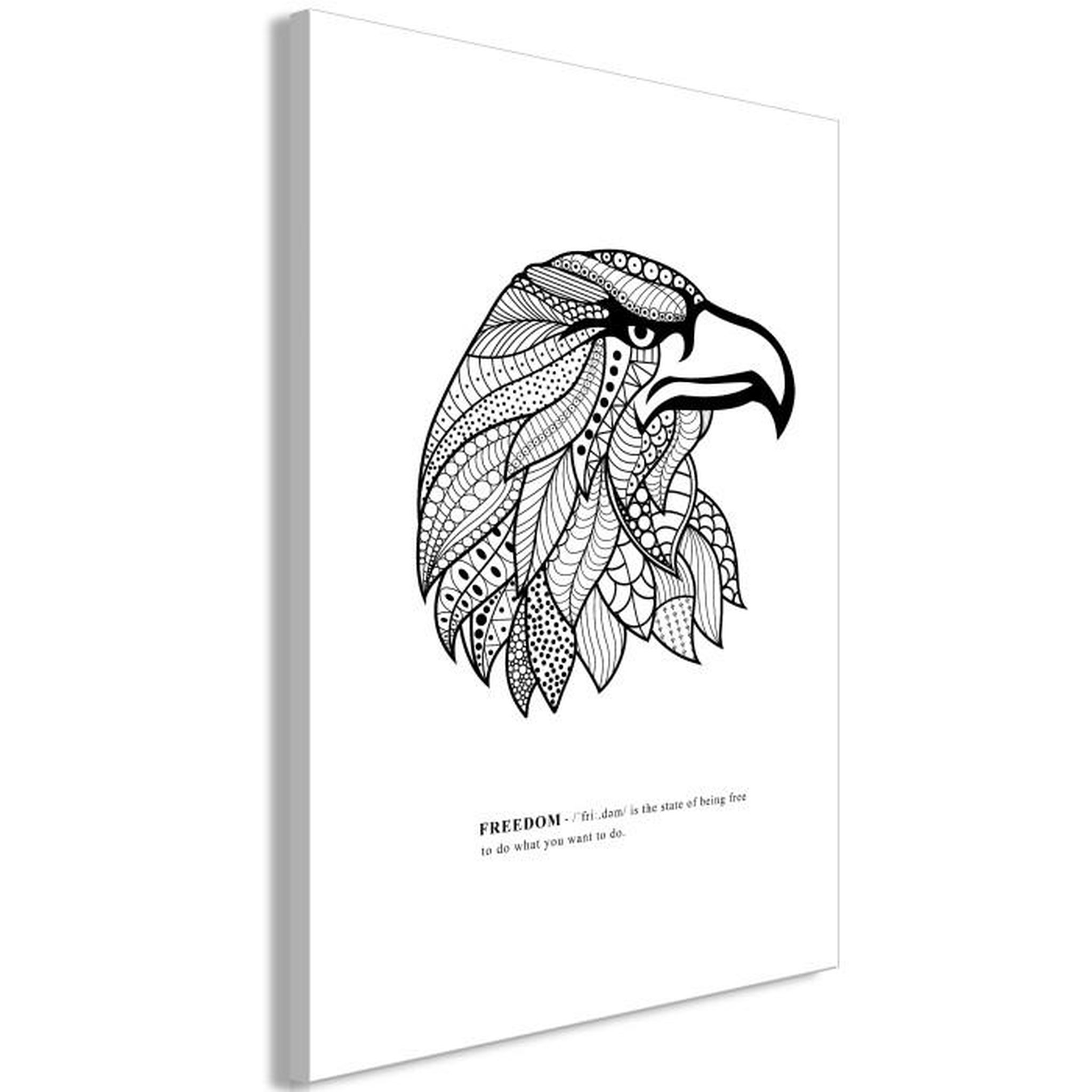 Paris Prix Tableau Imprimé  Eagle of Freedom. Coloris disponibles : Multicolore