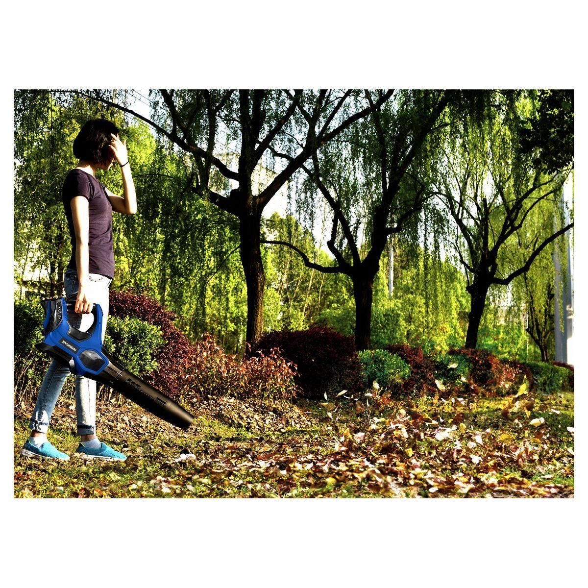 HYUNDAI Souffleur sans fil 40 V 4 Ah 216 Km/h - Nombre de batterie(s) Lithium 1