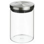 Voir la diapositive 1 : FIVE Bocal en Verre  Pratique  0,6L Transparent