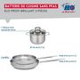 Voir la diapositive 2 : ELO Ensemble de 2 Poêles de cuisson 24 et 28 cm et 1 faitout 14 cm Elo Profi Brillant