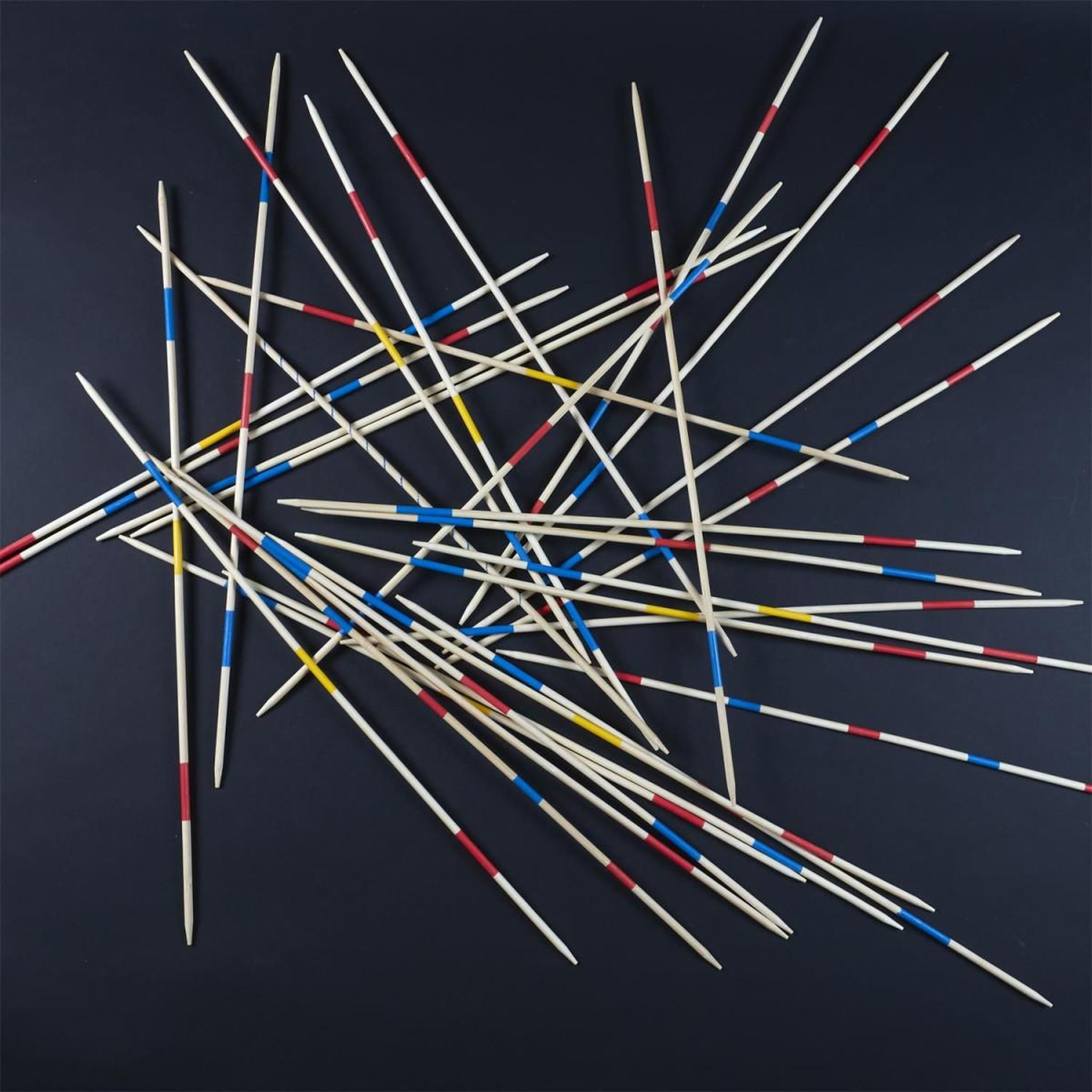Voir la diapositive 3 : MISTER GADGET Jeu de Mikado en Bois  Géant  70cm Multicolore