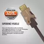Monster Cable Câble HDMI M2000 UHD 4K HDR10+ 25GBPS 5M