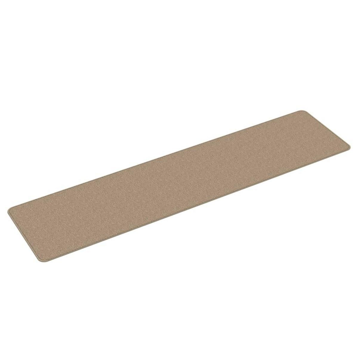 VIDAXL Tapis de couloir aspect sisal sable 50x200 cm