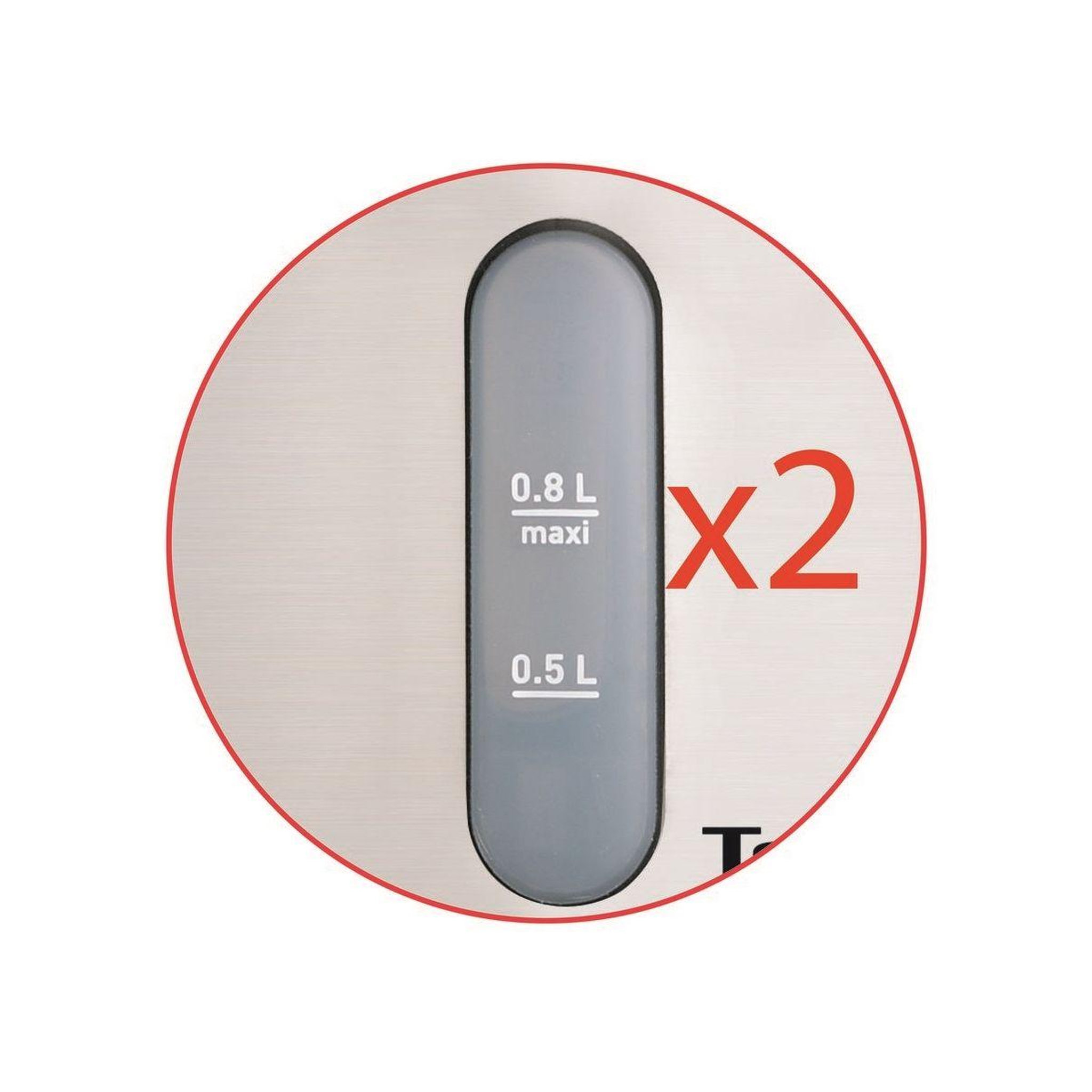 Voir la diapositive 5 : TEFAL Bouilloire mini inox