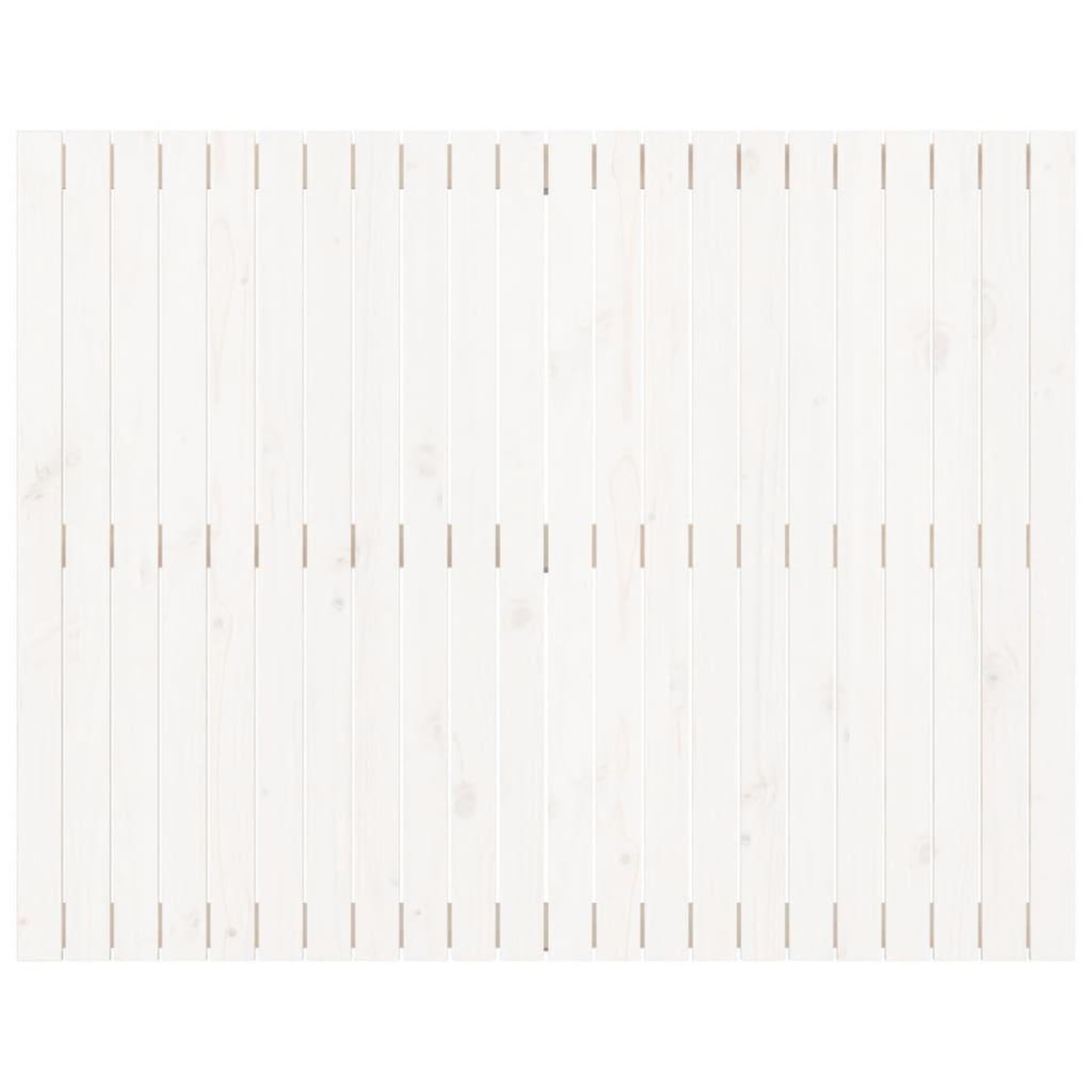 Voir la diapositive 4 : VIDAXL Tete de lit murale Blanc 140x3x110 cm Bois massif de pin