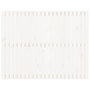 Voir la diapositive 4 : VIDAXL Tete de lit murale Blanc 140x3x110 cm Bois massif de pin