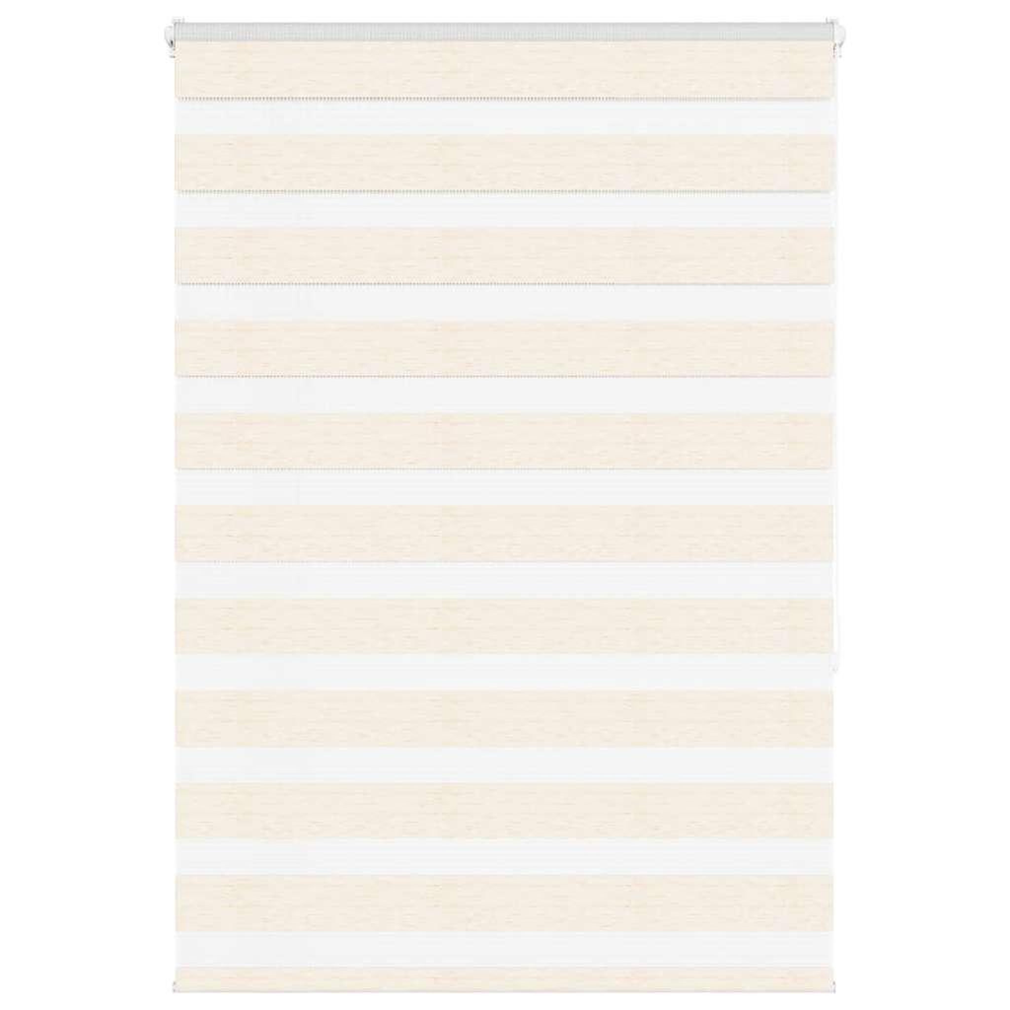VIDAXL Store zebre beige marbre largeur du tissu 110,9 cm polyester