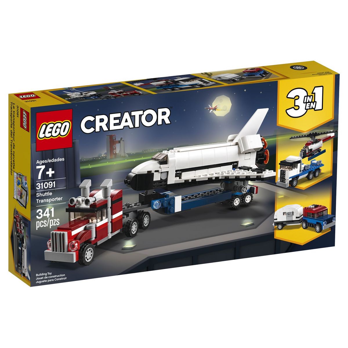 LEGO Creator 31091 - Le transporteur de navette