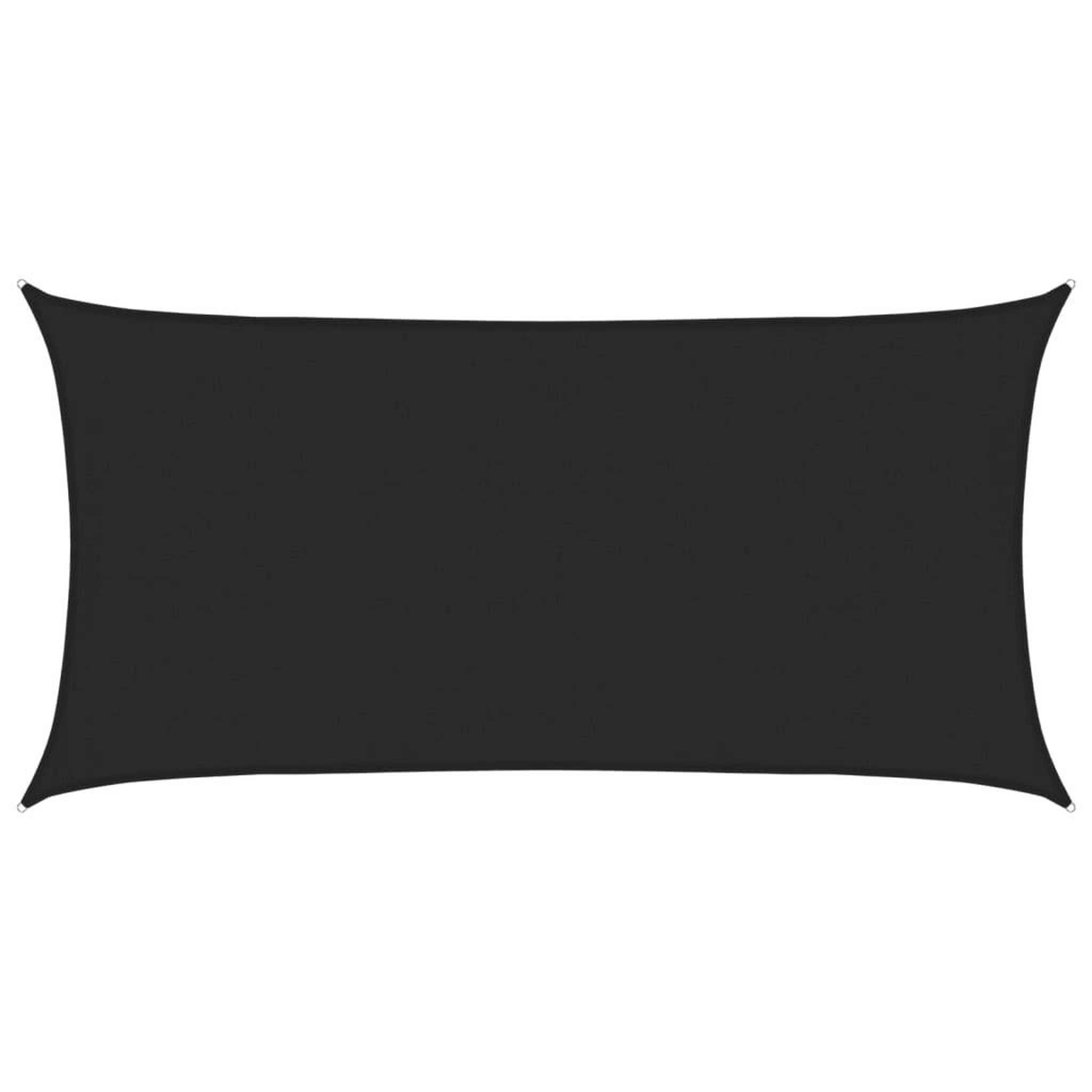Voir la diapositive 2 : VIDAXL Voile d'ombrage 160 g/m^2 Noir 4x7 m PEHD