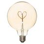 Voir la diapositive 1 : ATMOSPHERA Ampoule Led Design  Cœur  17cm Ambre