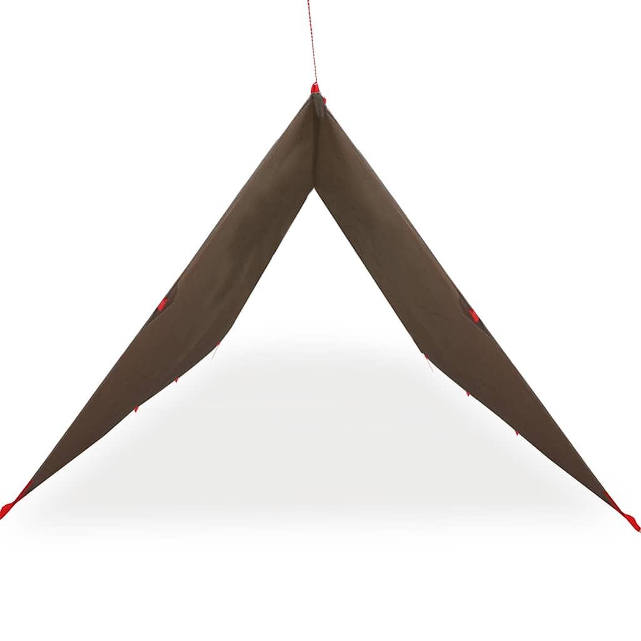 Voir la diapositive 4 : VIDAXL Bache de camping marron 506x306 cm impermeable