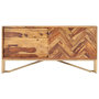 Voir la diapositive 2 : VIDAXL Buffet 118x30x60 cm Bois massif de Sesham