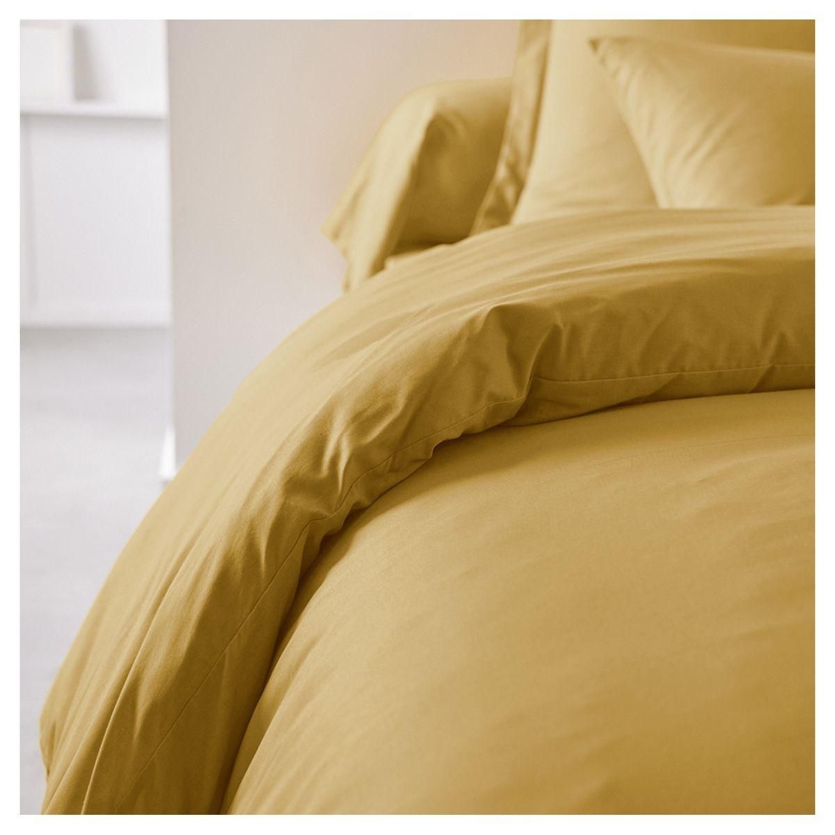 TODAY Housse de Couette unie en Coton 57 fils