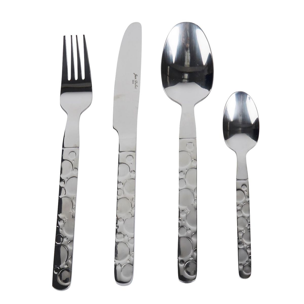 Ménagère 24 pièces BULLE Inox