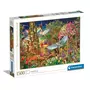 CLEMENTONI Puzzle 1500 pièces : Jardin fantastique des bois