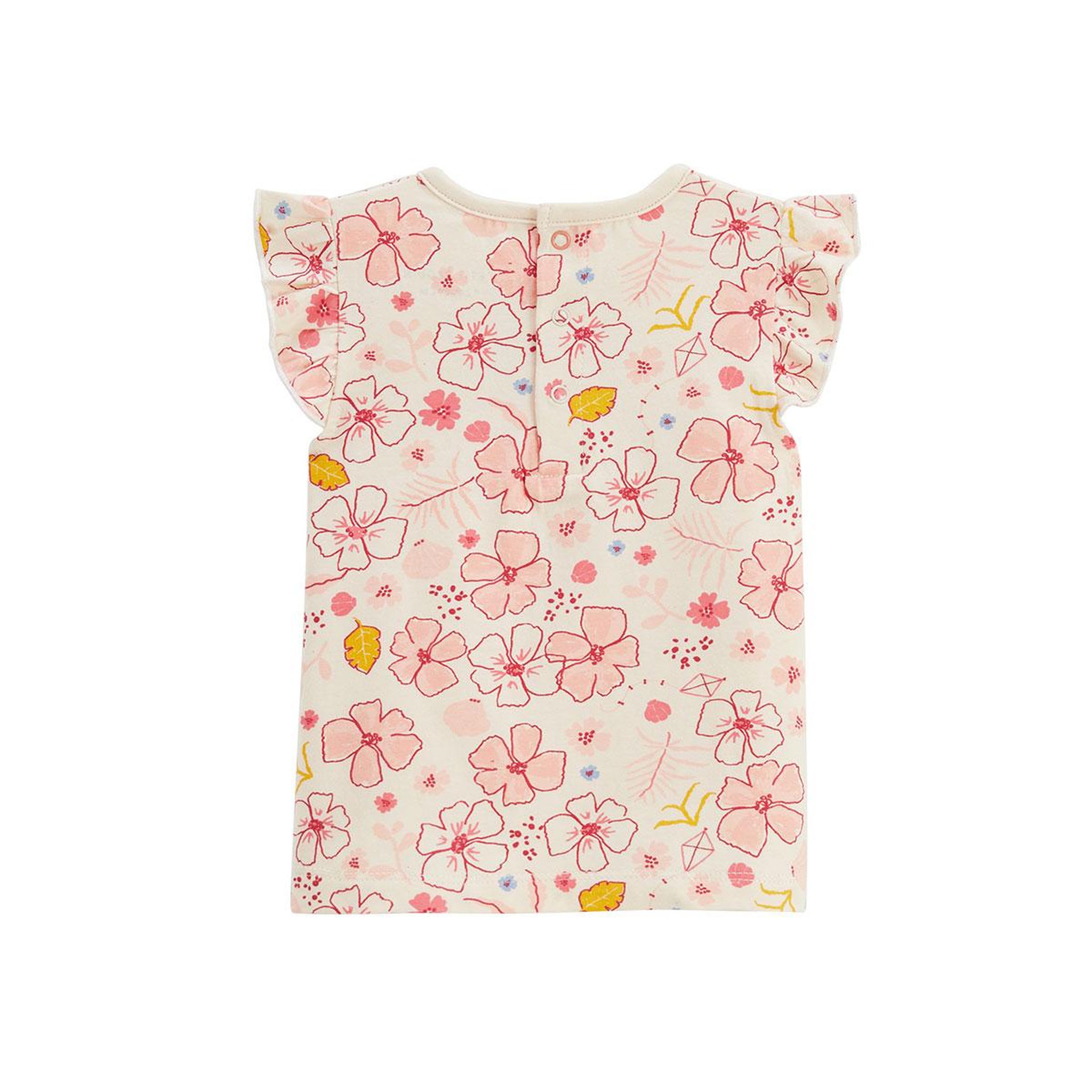 Voir la diapositive 4 : Petit Béguin Lot de 2 t-shirts enfant manches courtes santa giulia