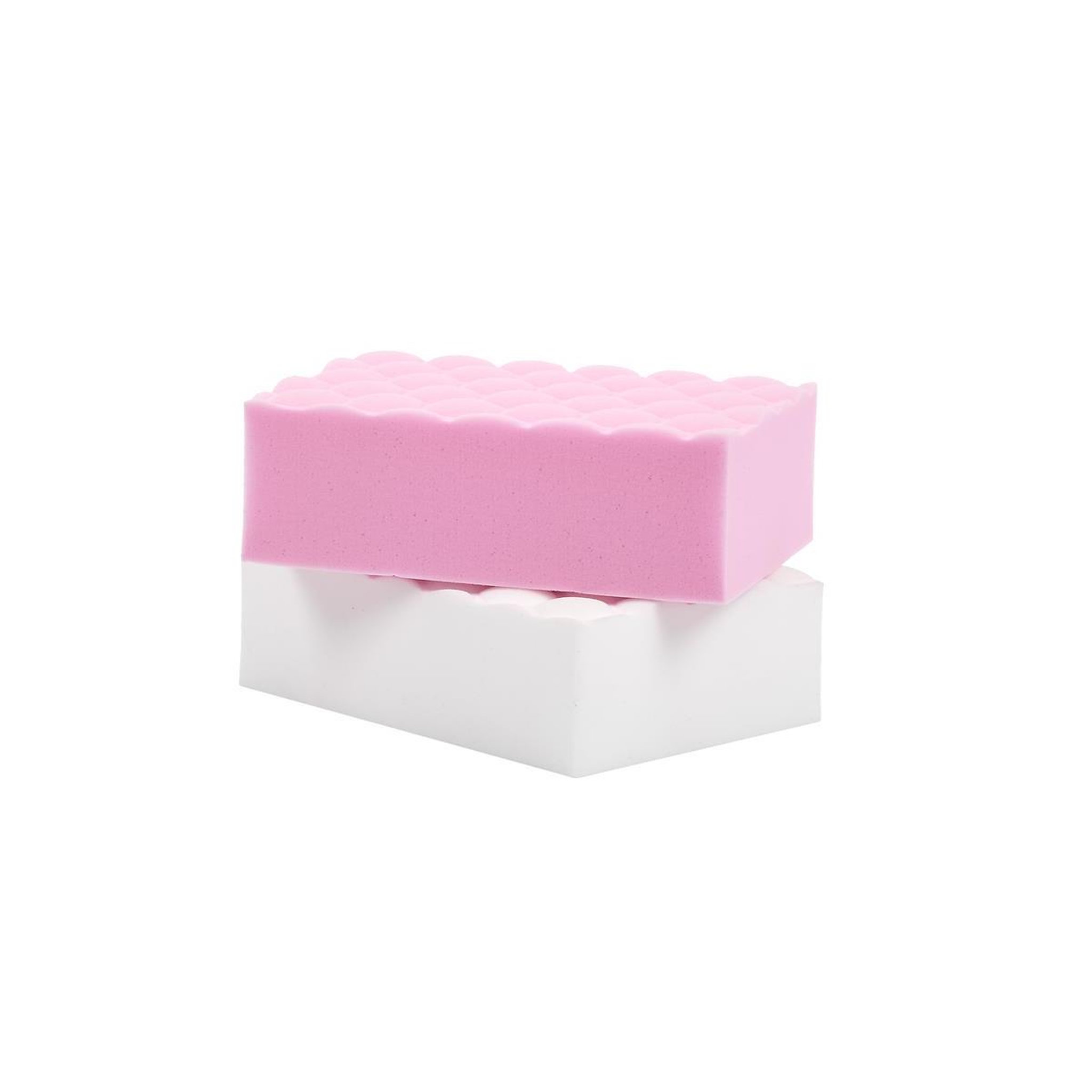 Voir la diapositive 3 : Je cherche une idee Lot de 2 éponges magiques  multi-usage  10cm blanc & rose