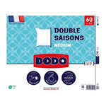 DODO DODO - Oreiller double saisons - 60 x 60 cm - 100% Polyester VOLUPT'AIR - Blanc