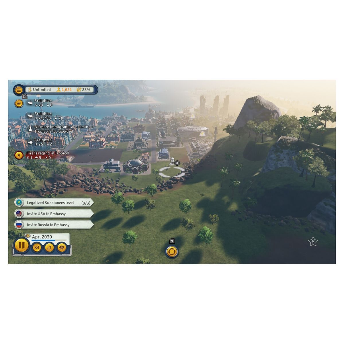 Tropico 6 Nintendo Switch