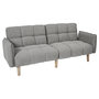 Voir la diapositive 1 : The Home Deco Factory Canapé convertible DREAM - Gris