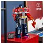 Voir la diapositive 4 : LEGO Icons 10302 Optimus Prime, Figurine Autobot Robot de Transformers, Maquette Camion