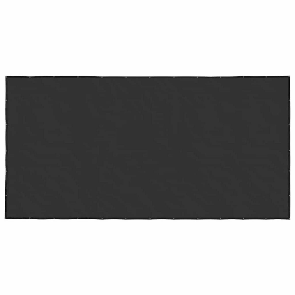 VIDAXL Filet de conteneur PEHD 3x6 m Noir