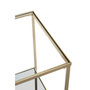 Voir la diapositive 3 : Paris Prix Table d'Appoint Carrée Design  Timana  55cm Or