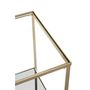 Voir la diapositive 3 : Paris Prix Table d'Appoint Carrée Design  Timana  55cm Or