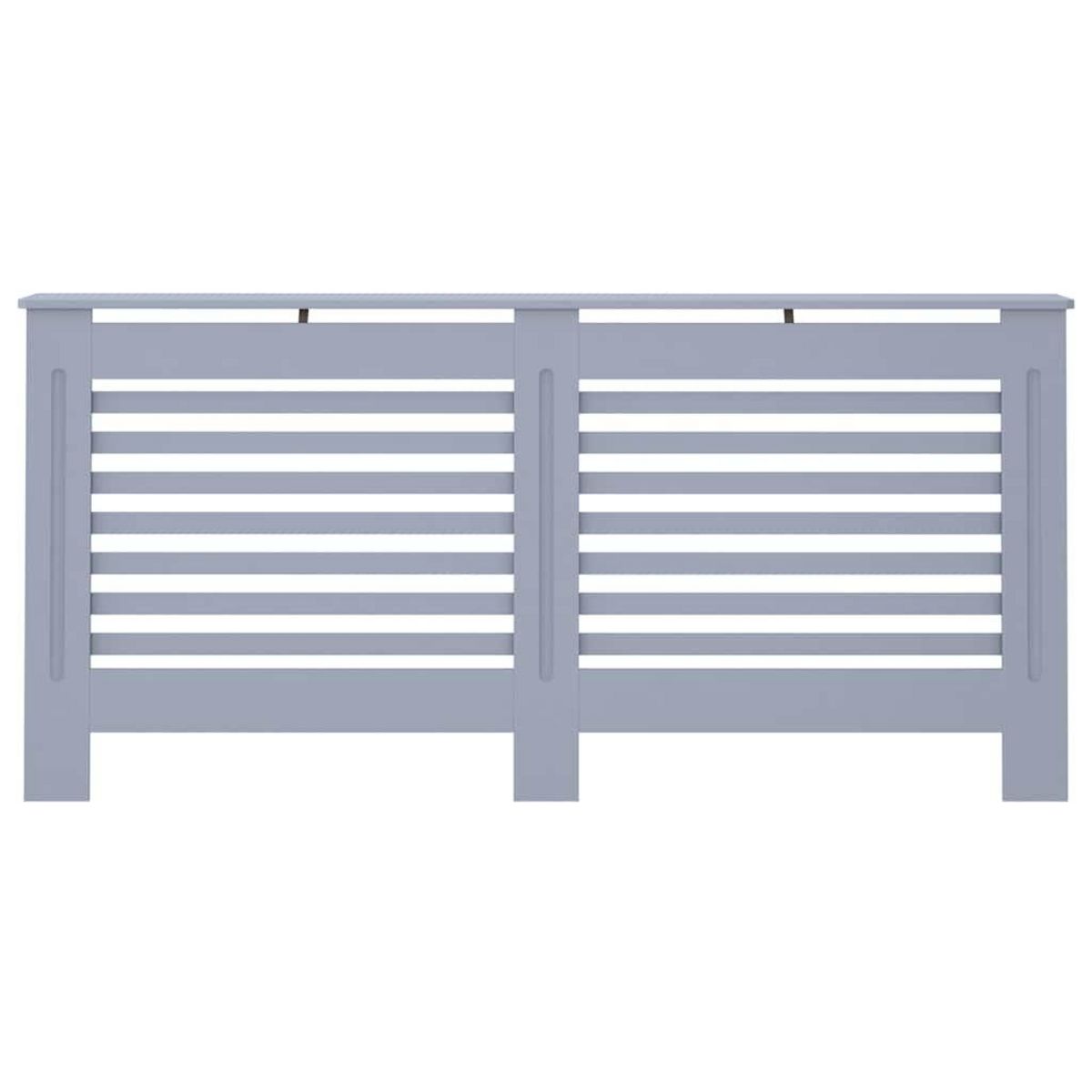 VIDAXL Cache-radiateur anthracite 172x19x81,5 cm MDF