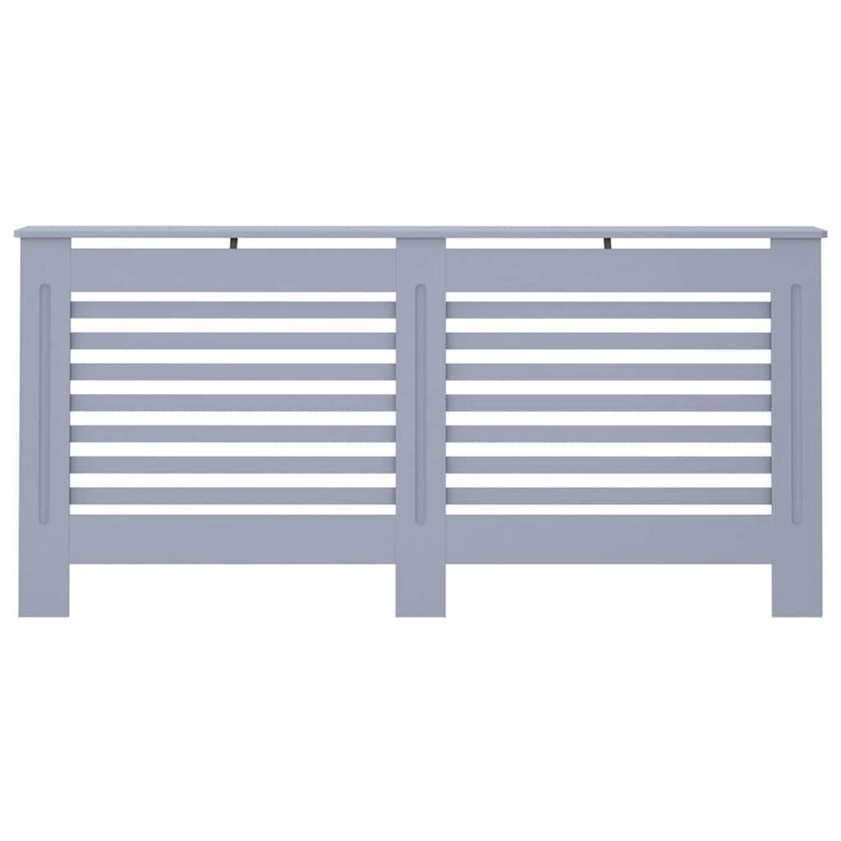 VIDAXL Cache-radiateur anthracite 172x19x81,5 cm MDF