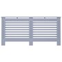 Voir la diapositive 4 : VIDAXL Cache-radiateur anthracite 172x19x81,5 cm MDF